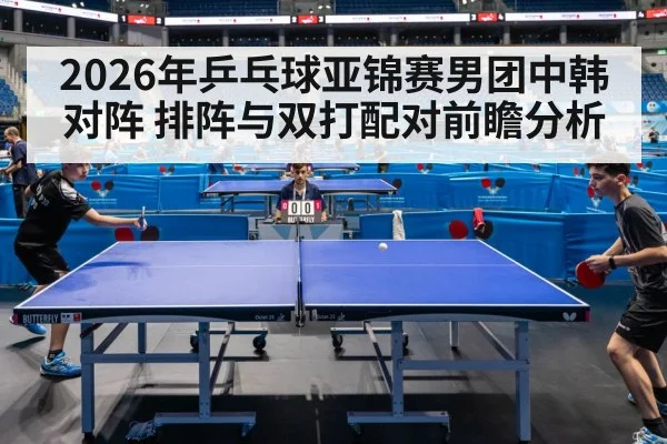 2026年乒乓球亚锦赛男团中韩对阵 排阵与双打配对前瞻分析